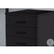 7781 Black Filing Cabinet