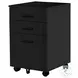 7781 Black Filing Cabinet