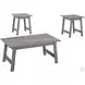 Gray 3 Piece Occasional Table Set