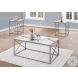 7953P White Occasional Table Set