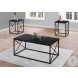 7954P Black Occasional Table Set