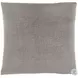 Grey Mosaic Velvet Pillow