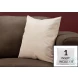 9318 Light Taupe Feathered Velvet 18" Pillow