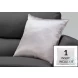 9336 Silver Satin 18" Pillow