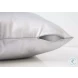 9337 Silver Satin 18" Pillow Set Of 2
