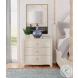 Avalon Whitewashed Oak Three Drawer Nightstand