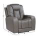 Daniel Gray Triple Power Recliner