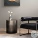 Cameron Ombre Antique Pewter End Table