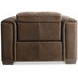 Billings Brown Leather Power Reclining Chair