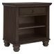 Cambridge Cracked Pepper 1 Drawer Nightstand