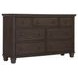 Cambridge Cracked Pepper 7 Drawer Dresser