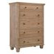 Cambridge Modern Khaki 5 Drawer Chest