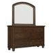 Cambridge Classic Cherry Arched Double Dresser Mirror