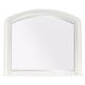 Cambridge White Arched Double Dresser Mirror