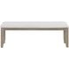 Lily Gray 54" Upholstered Bench
