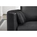 Radius Vintage Slate Leather Swivel Glider Power Recliner with USB Charging