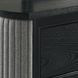 Skyline Onyx 2 Drawer Nightstand with USB Charging