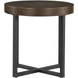 Yukon Brown Round End Table