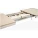 Echo Isles Sea Pearl and Driftwood 110" Extendable Rectangular Dining Table