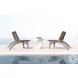 Millim White Outdoor Accent Table