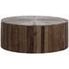 Cyrano Natural Elm Circular Occasional Table Set