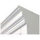 Albany White Arched 3-Piece Bookcase Wall