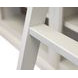 Albany White Arched 3-Piece Bookcase Wall