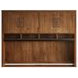 Avery Rich Medium Brown 64"  Credenza and Hutch with USB Charging