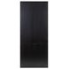 Abby Black Open Bookcase