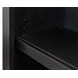 Abby Black Open Bookcase