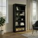 Abby Black Open Bookcase