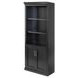 Abby Black Door Bookcase