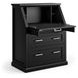 Abby Black Secretary Desk