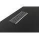 Abby Black Pedestal L Shape Desk