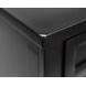 Abby Black Pedestal L Shape Desk