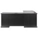 Abby Black Pedestal L Shape Desk