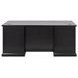 Abby Black Double Pedestal Executive Desk