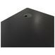 Abby Black Double Pedestal Executive Desk