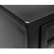 Abby Black Double Pedestal Executive Desk
