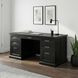 Abby Black Double Pedestal Executive Desk
