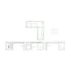 Canyon Drive Light Brown L Shape Desk With Open Return