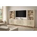 Camden White 4 Door TV Stand