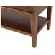 Cupertino Brown 2 Door Dining Display Cabinet