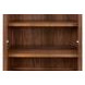Cupertino Brown 2 Door Dining Display Cabinet