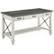 Hartford Antique White And Gray Writing Home Office Set