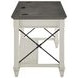 Hartford Antique White And Gray Writing Home Office Set