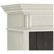 Hartford Antique White And Gray Lower Door Bookcase