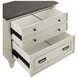 Hartford Antique White And Gray Lateral File Cabinet