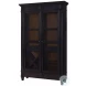 Hartford Black 78" Display Cabinet