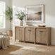 Knox Brown 6 Door TV Stand